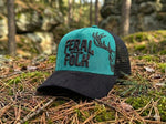 Drop 002: Skull "Stag" Trucker - Oxidized Copper